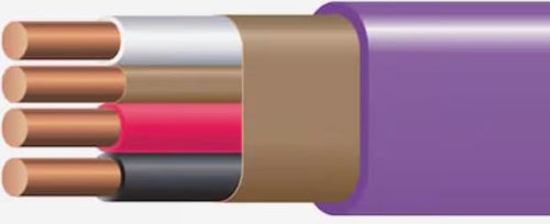 12 AWG 3 Conductor Copper Electrical Wire 100 FT G7057