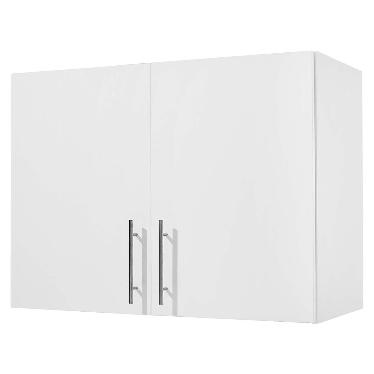 White 2-Tier Wall Mounted Cabinet with Adjustable Shelf Q123