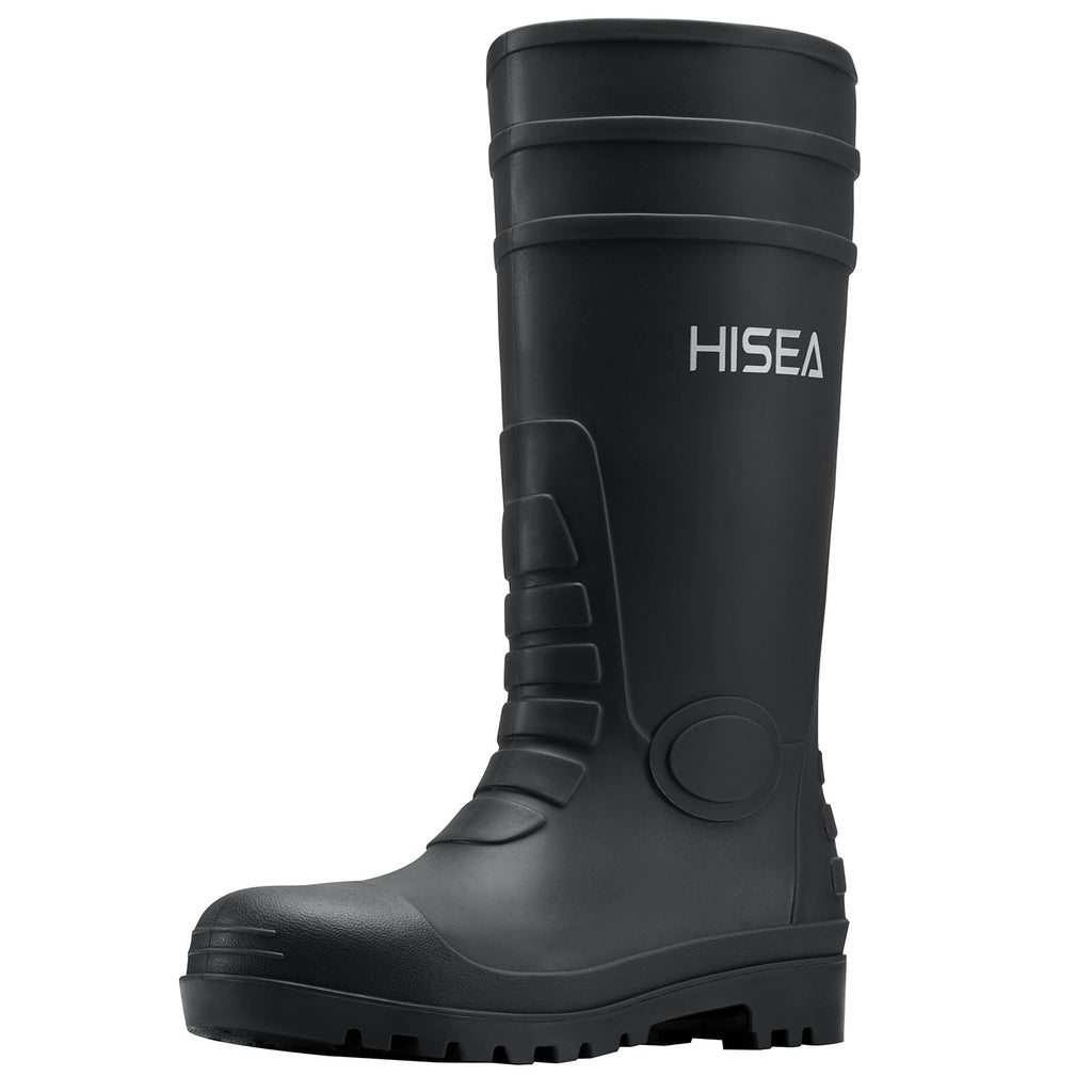 Men's Steel-Toe Waterproof Rubber Rain Boots R620