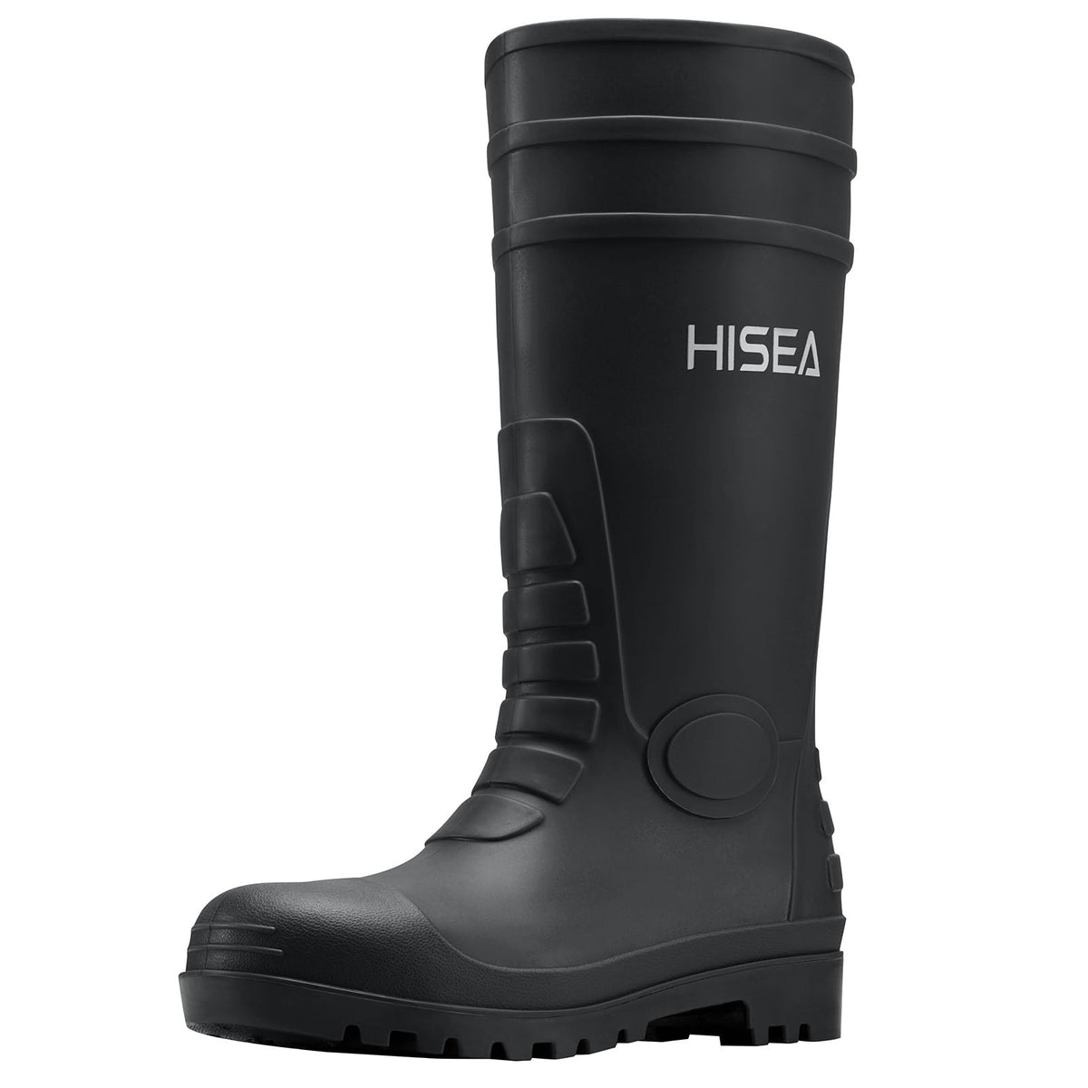 Men's Steel-Toe Waterproof Rubber Rain Boots R620