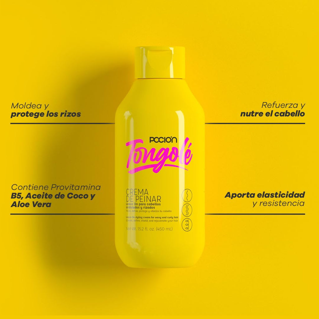 Curly Hair Care Kit - Shampoo, Treatment Conditioner, Leave-In Conditioner & Hair Mask H867238