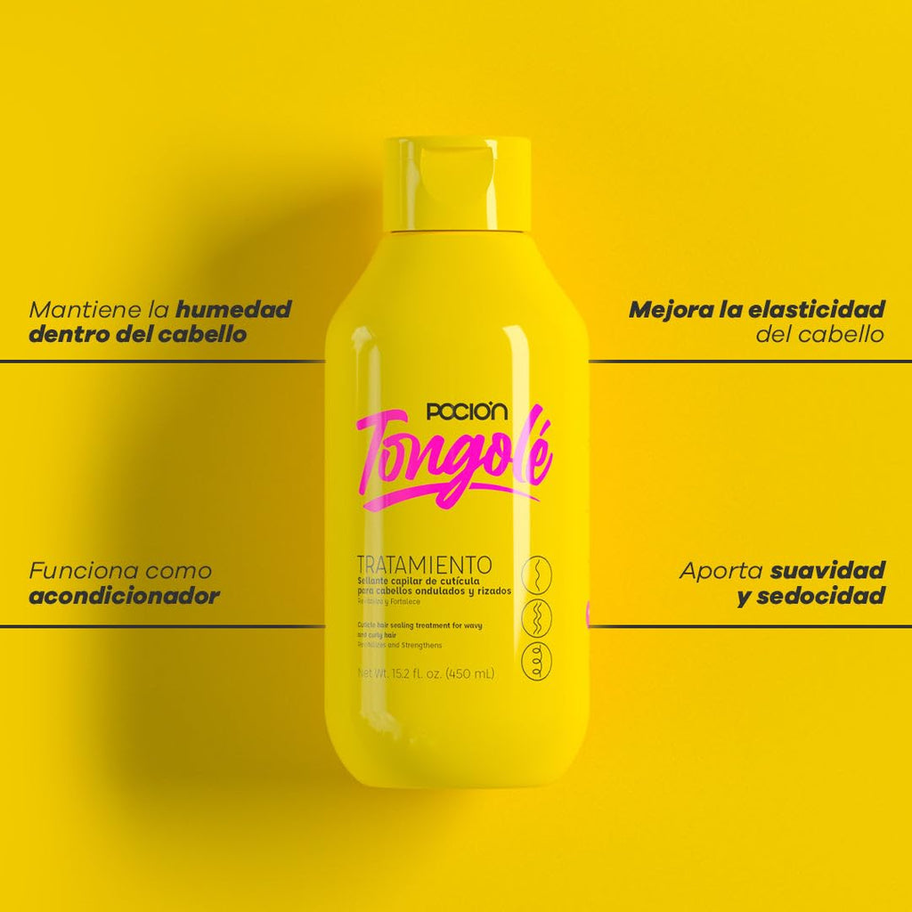 Curly Hair Care Kit - Shampoo, Treatment Conditioner, Leave-In Conditioner & Hair Mask H867238