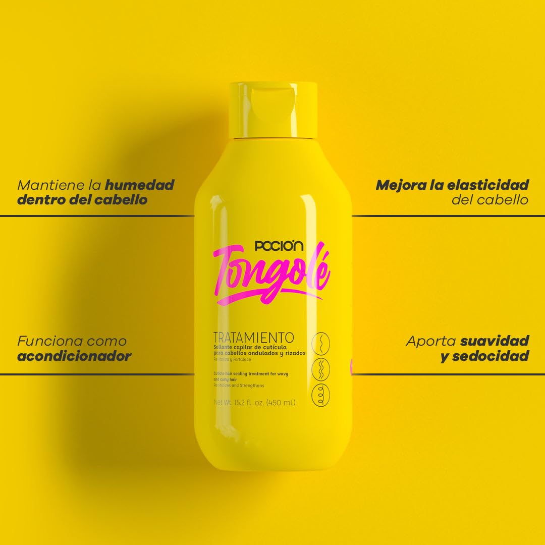 Curly Hair Care Kit - Shampoo, Treatment Conditioner, Leave-In Conditioner & Hair Mask H867238