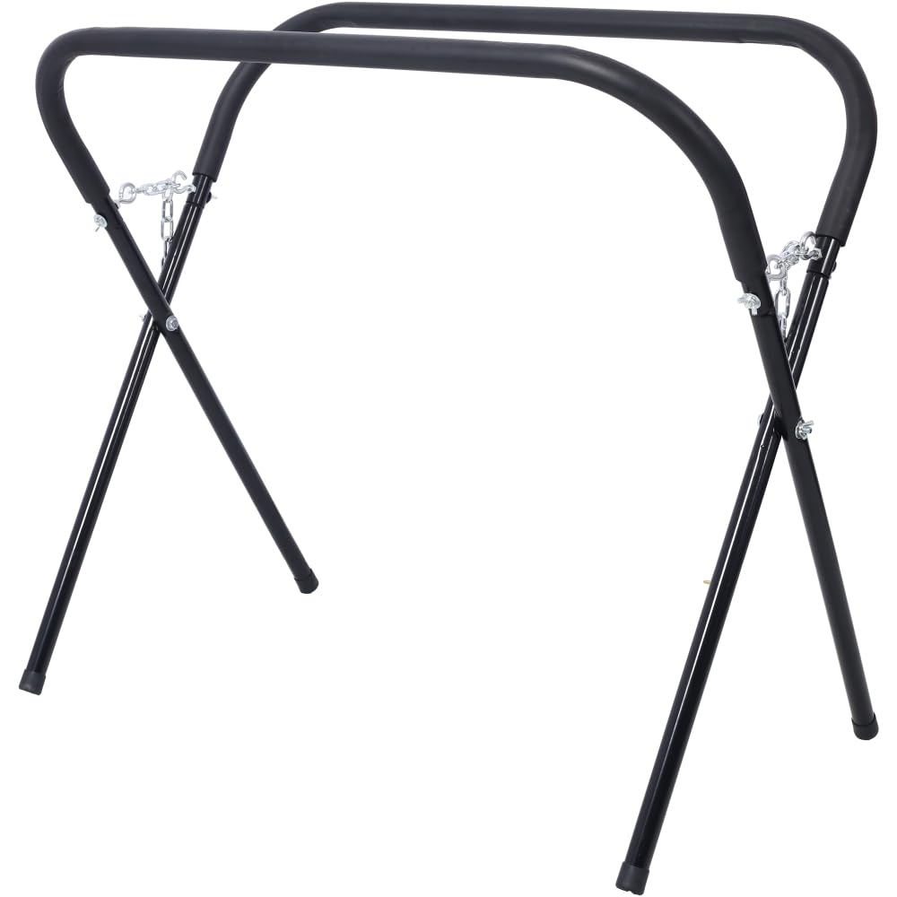 Heavy Duty Folding Work Stand 750 Pound Capacity Black F460