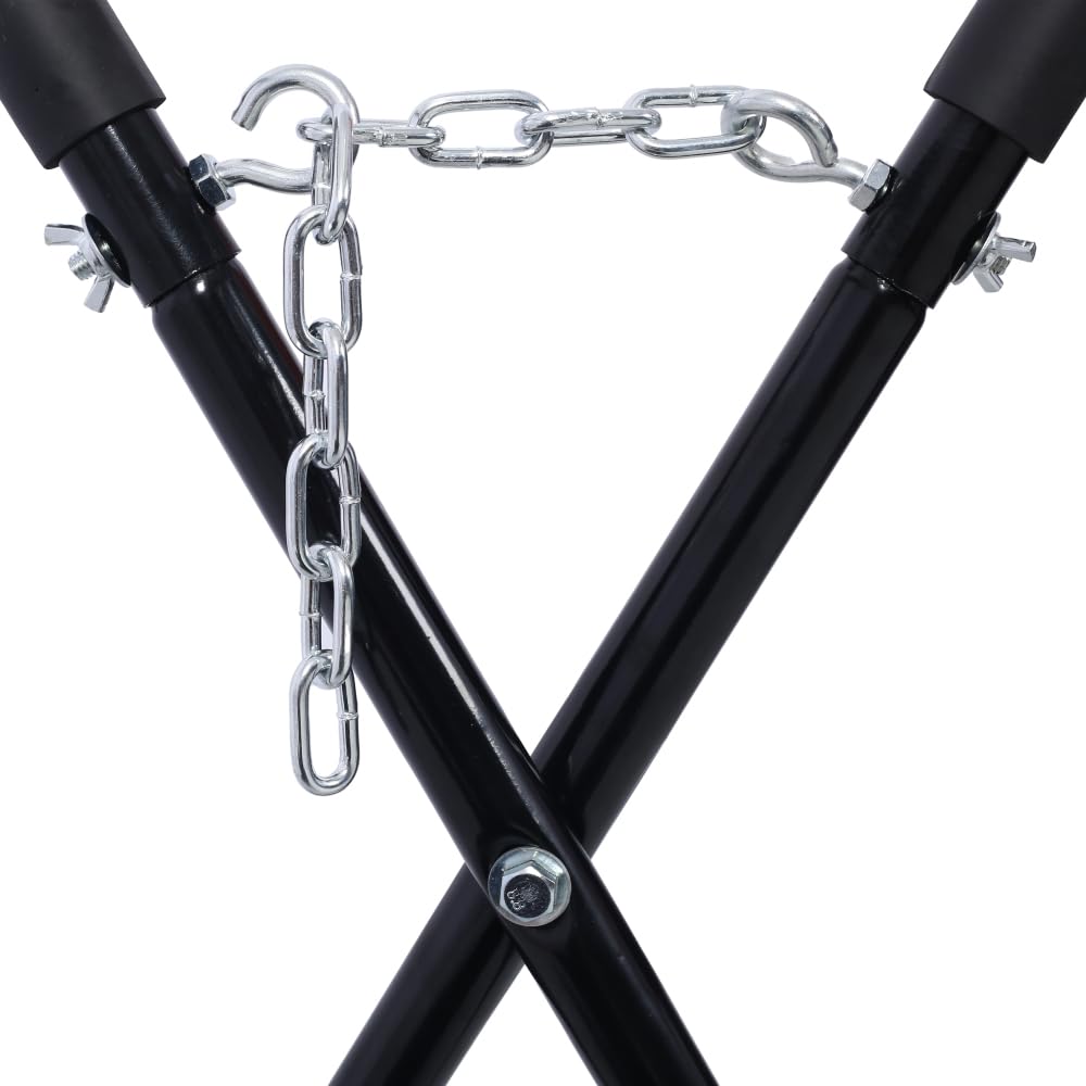 Heavy Duty Folding Work Stand 750 Pound Capacity Black F460