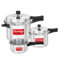 2L+3L+5L Aluminium Pressure Cooker Set with 2 Lids A99548