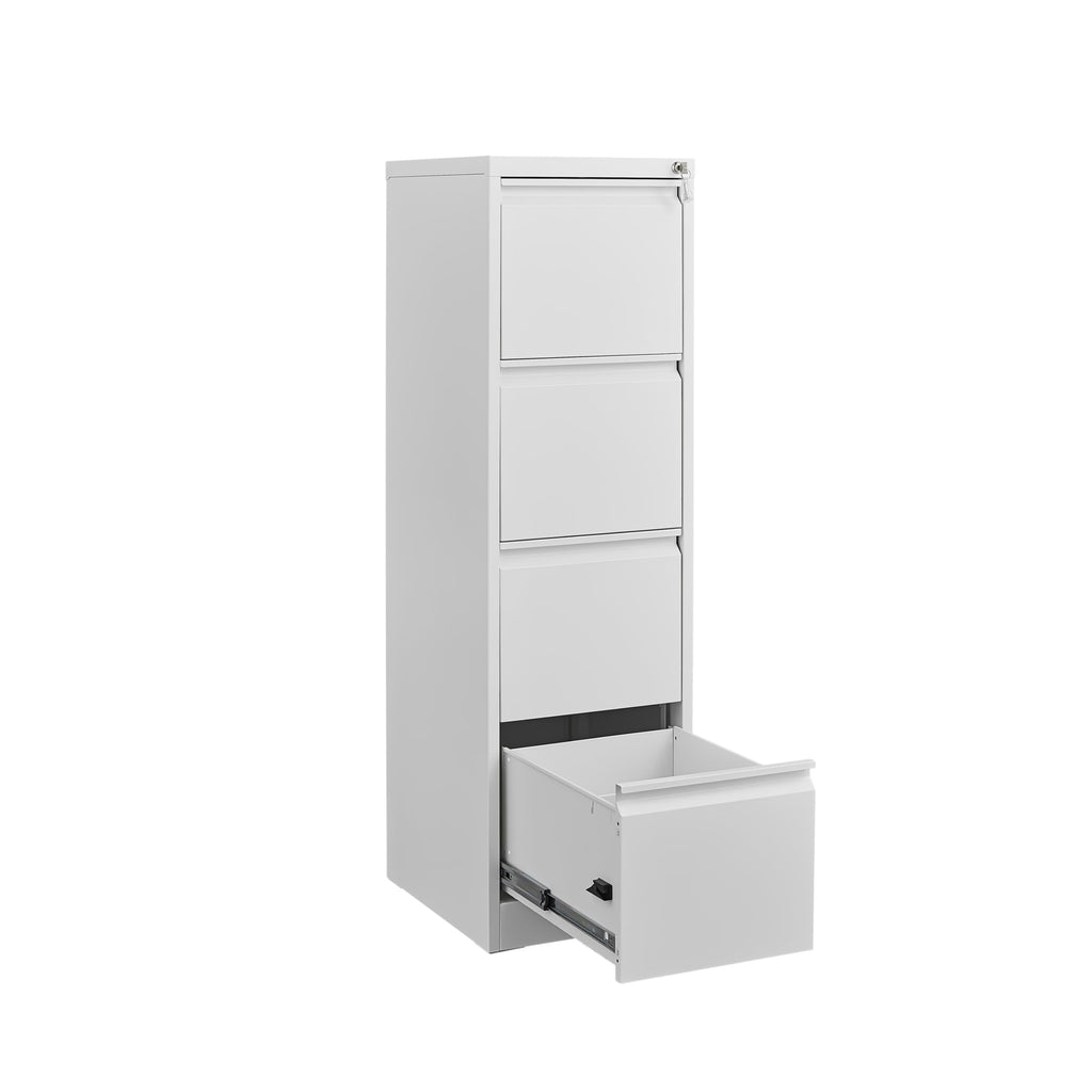 4 Drawer Vertical Metal File Cabinet with Lock F32962