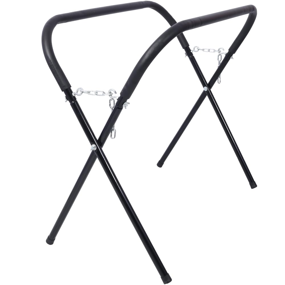 Heavy Duty Folding Work Stand 750 Pound Capacity Black F460