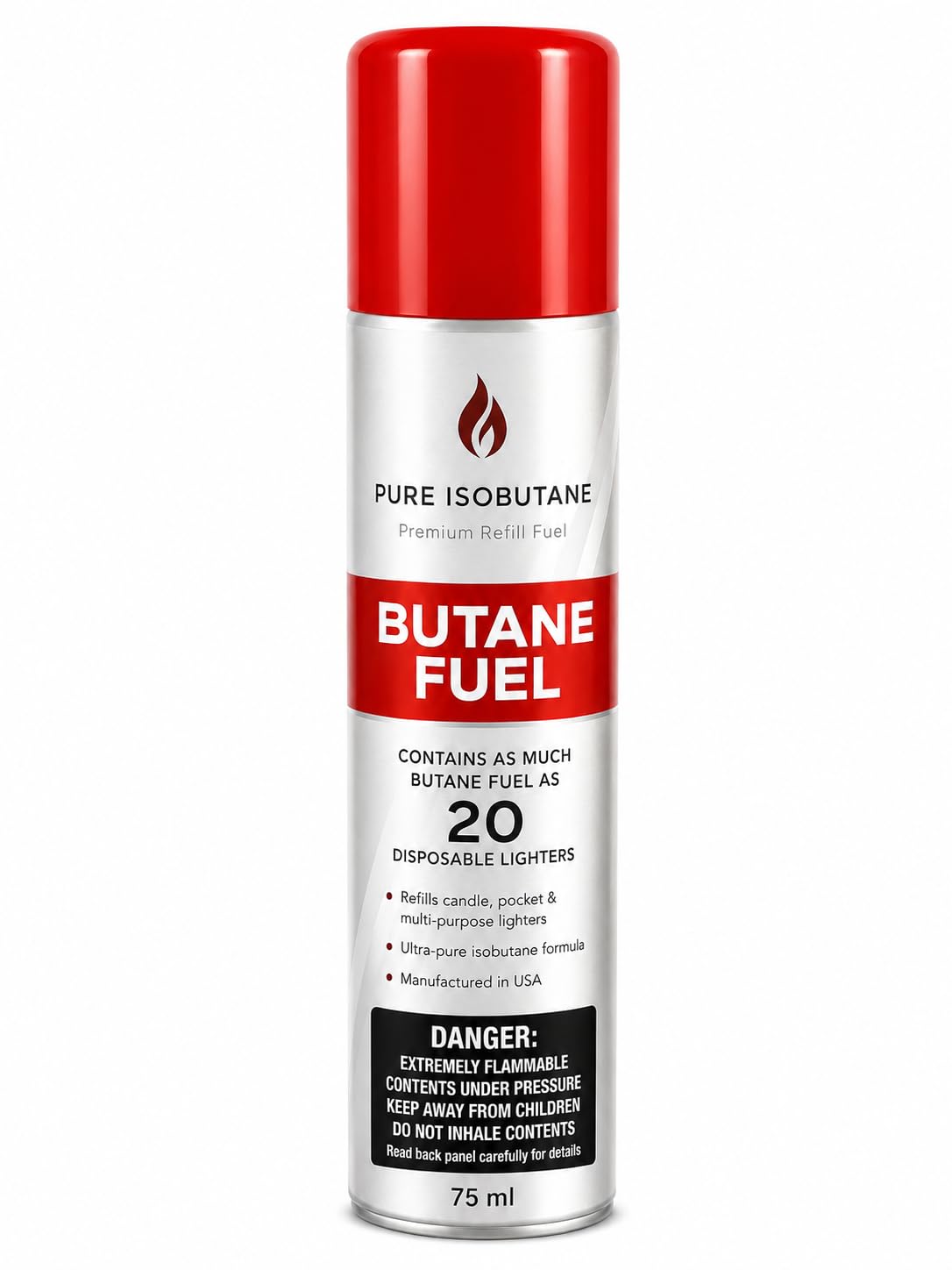 Butane Fuel Refill Canister 75ml Isobutane Q701304