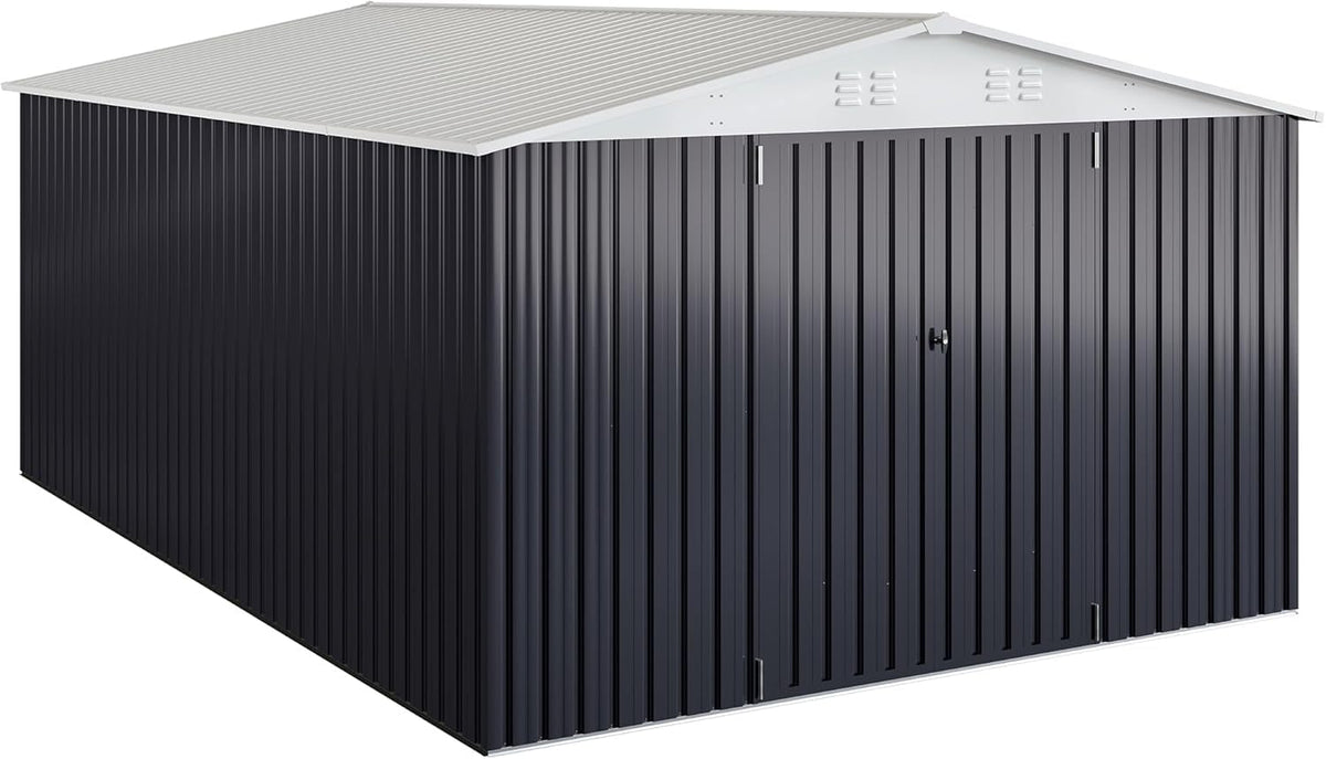 10x14 Outdoor Storage Metal Shed V294