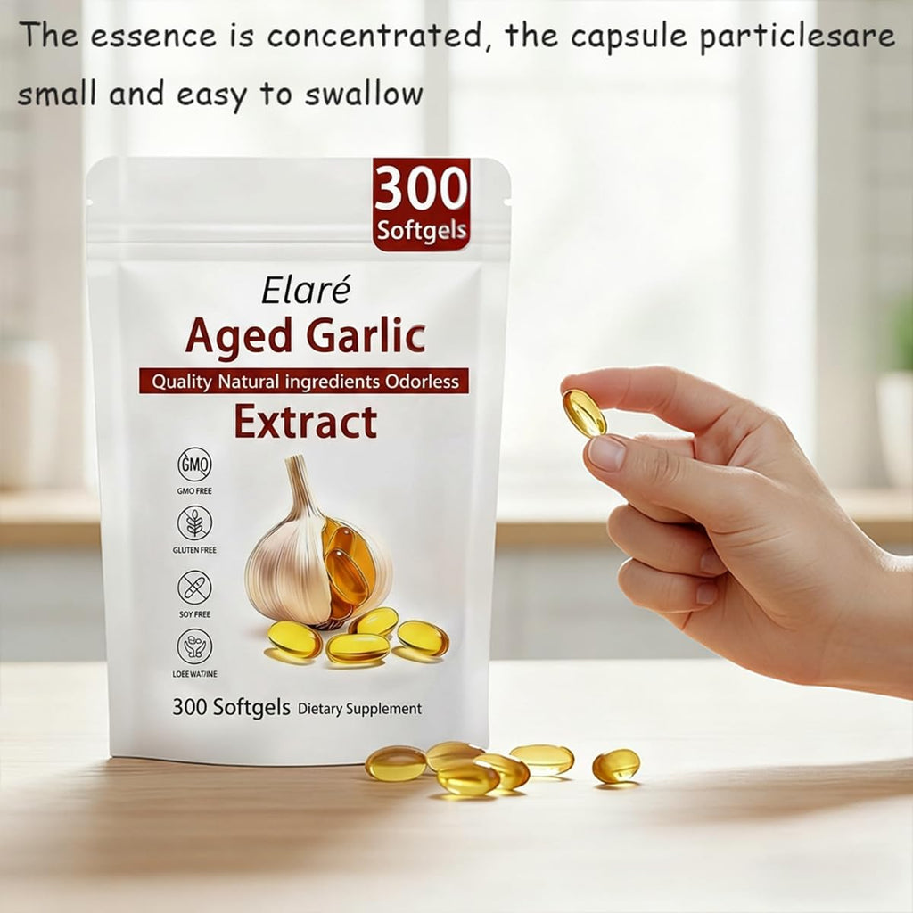 Odorless Organic Aged Garlic Extract Supplement V518