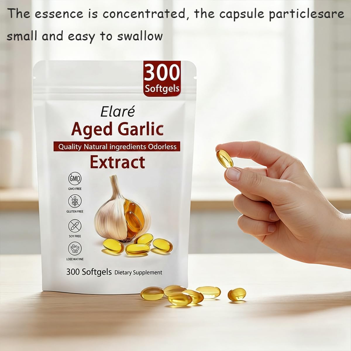 Odorless Organic Aged Garlic Extract Supplement V518