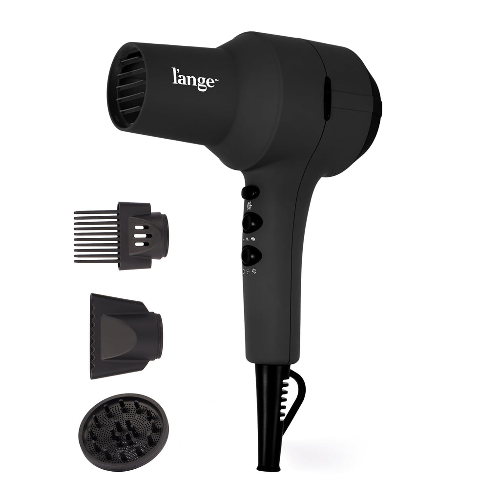 1875 Watt Ionic Hair Dryer with Diffuser & Concentrator, Black H61657