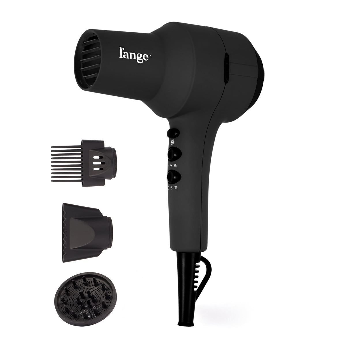 1875 Watt Ionic Hair Dryer with Diffuser & Concentrator, Black H61657