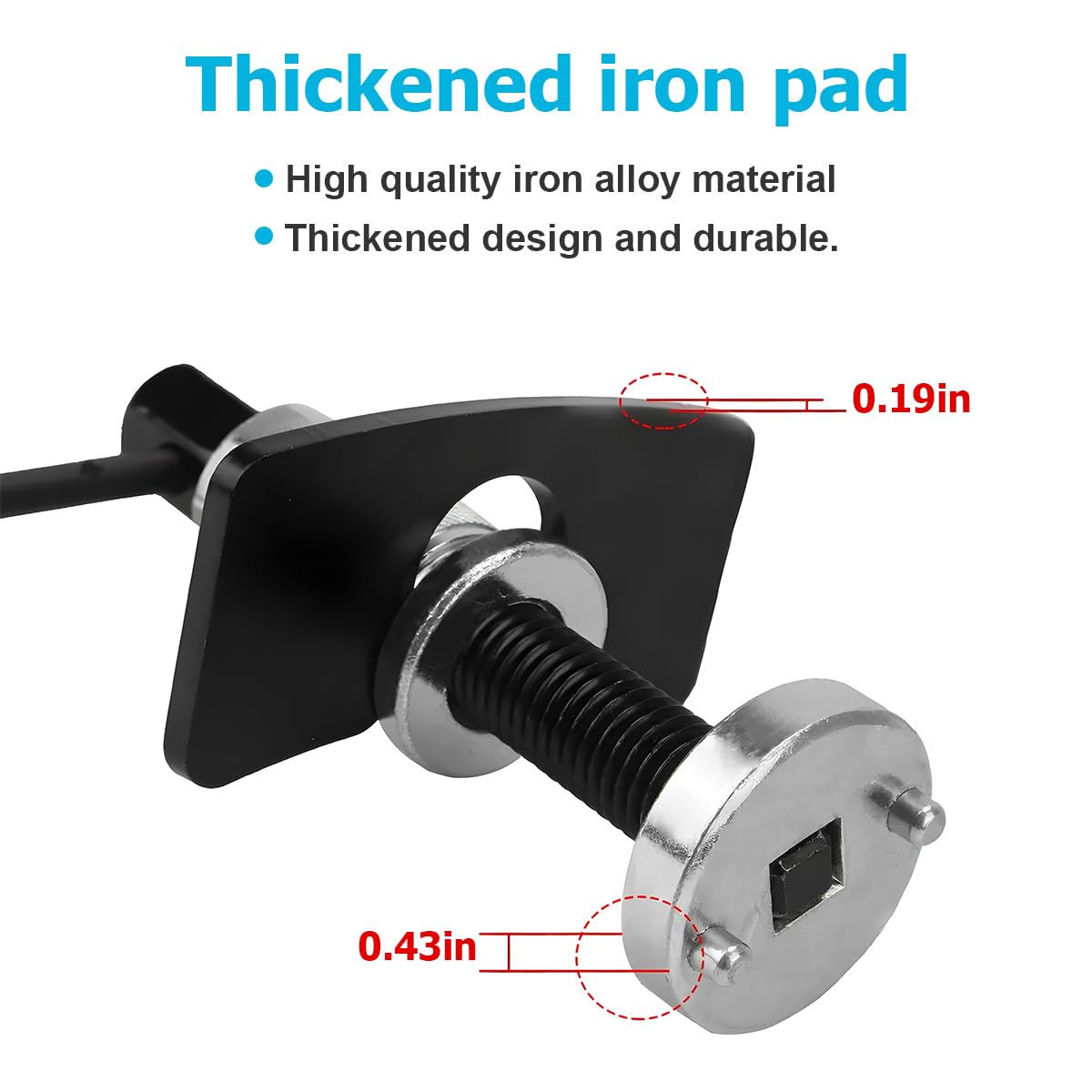 3PCS Car Brake Piston Wind Back Tool Set S3109