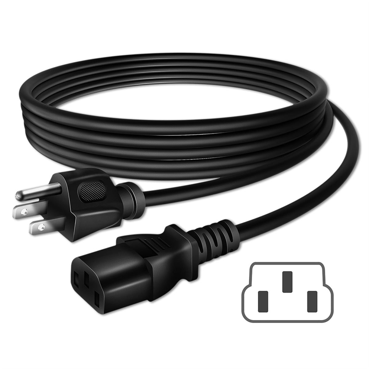 5ft AC Power Cord Cable N8194