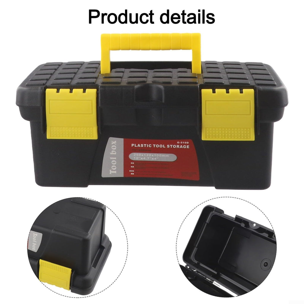 10 Inch Plastic Toolbox D76428