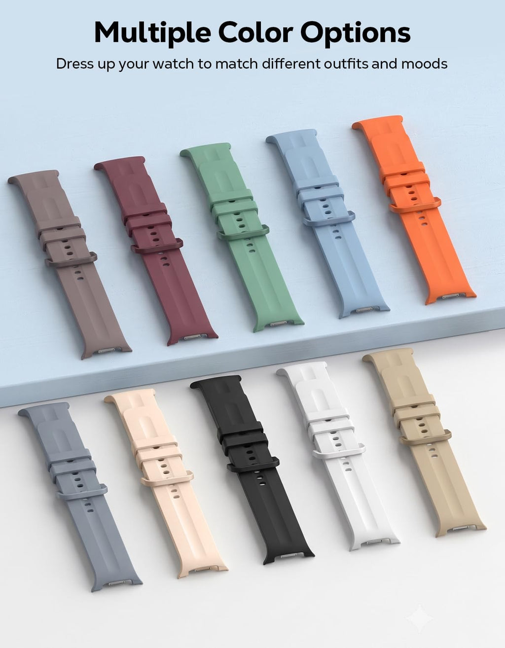 10 Pack Sport Bands Q727838