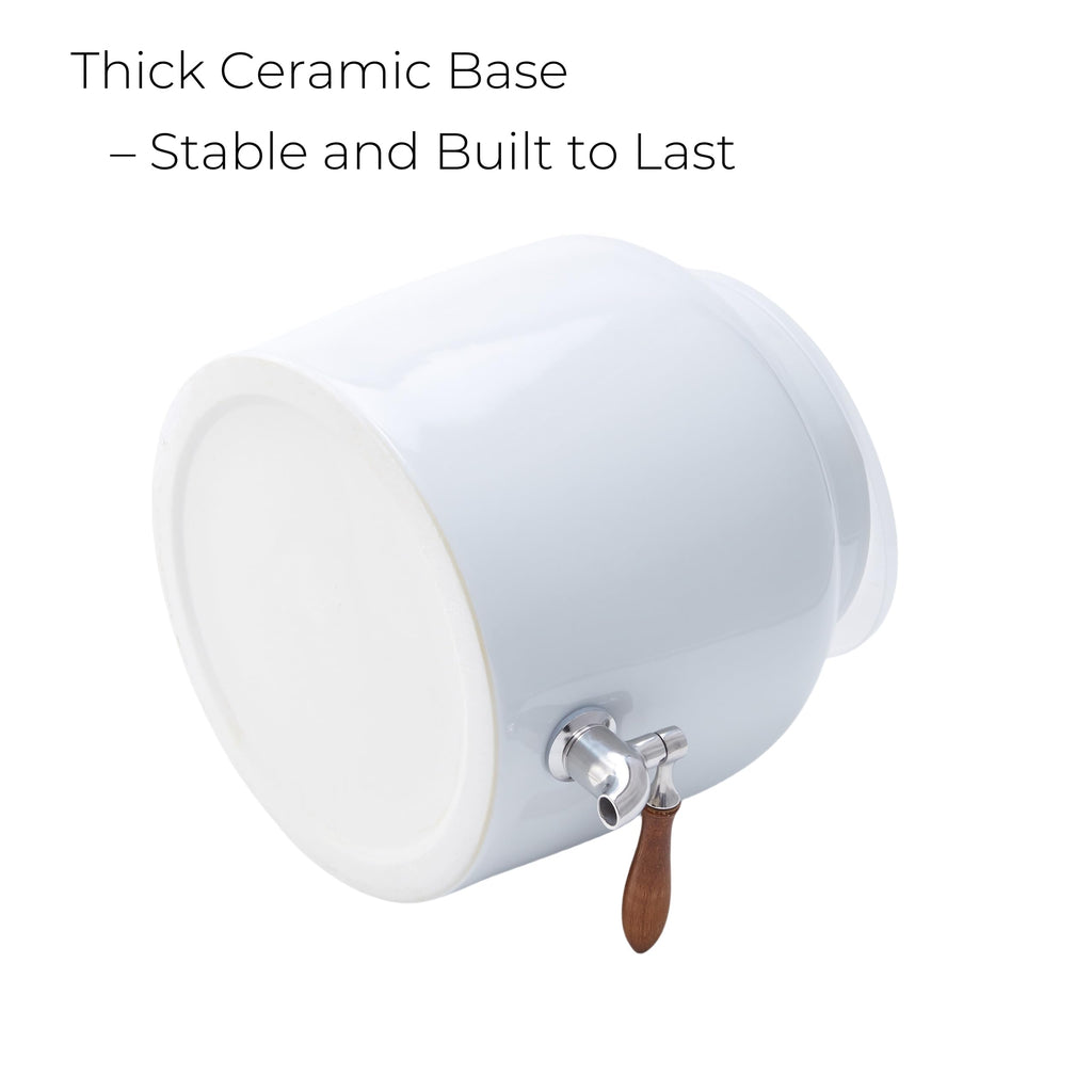 Ceramic Water Dispenser with Stainless Steel Faucet B6009
