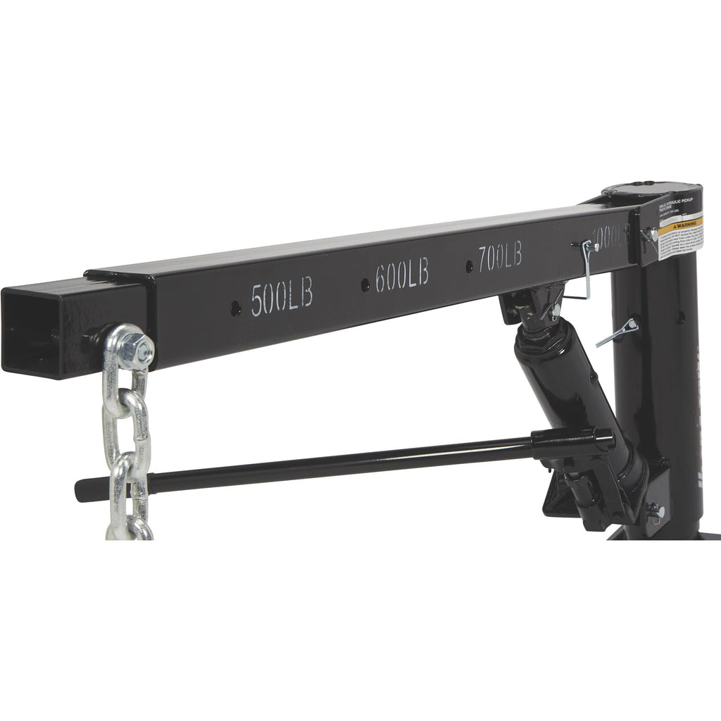 Hydraulic Pickup Truck Crane 1000-Lb. Capacity N134