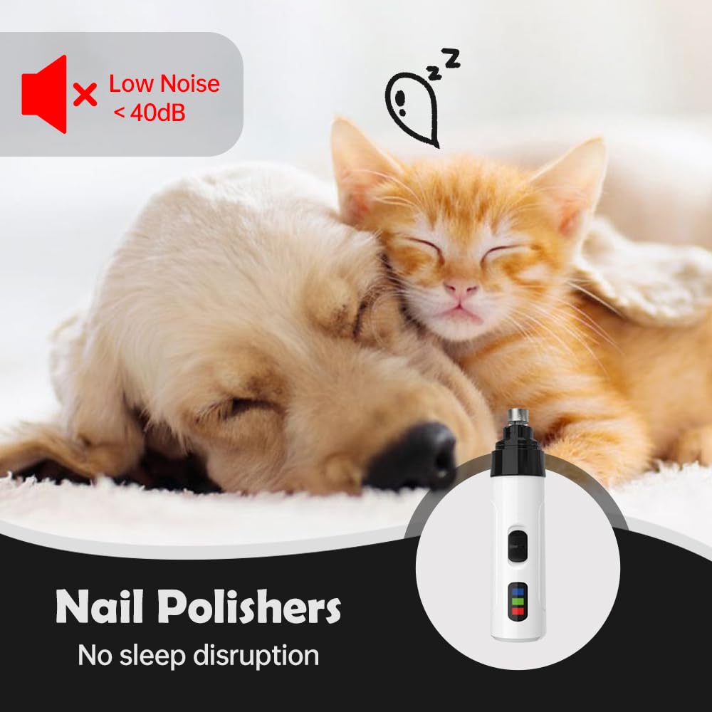 Silent Rechargeable Electric Dog Nail Grinder Z335