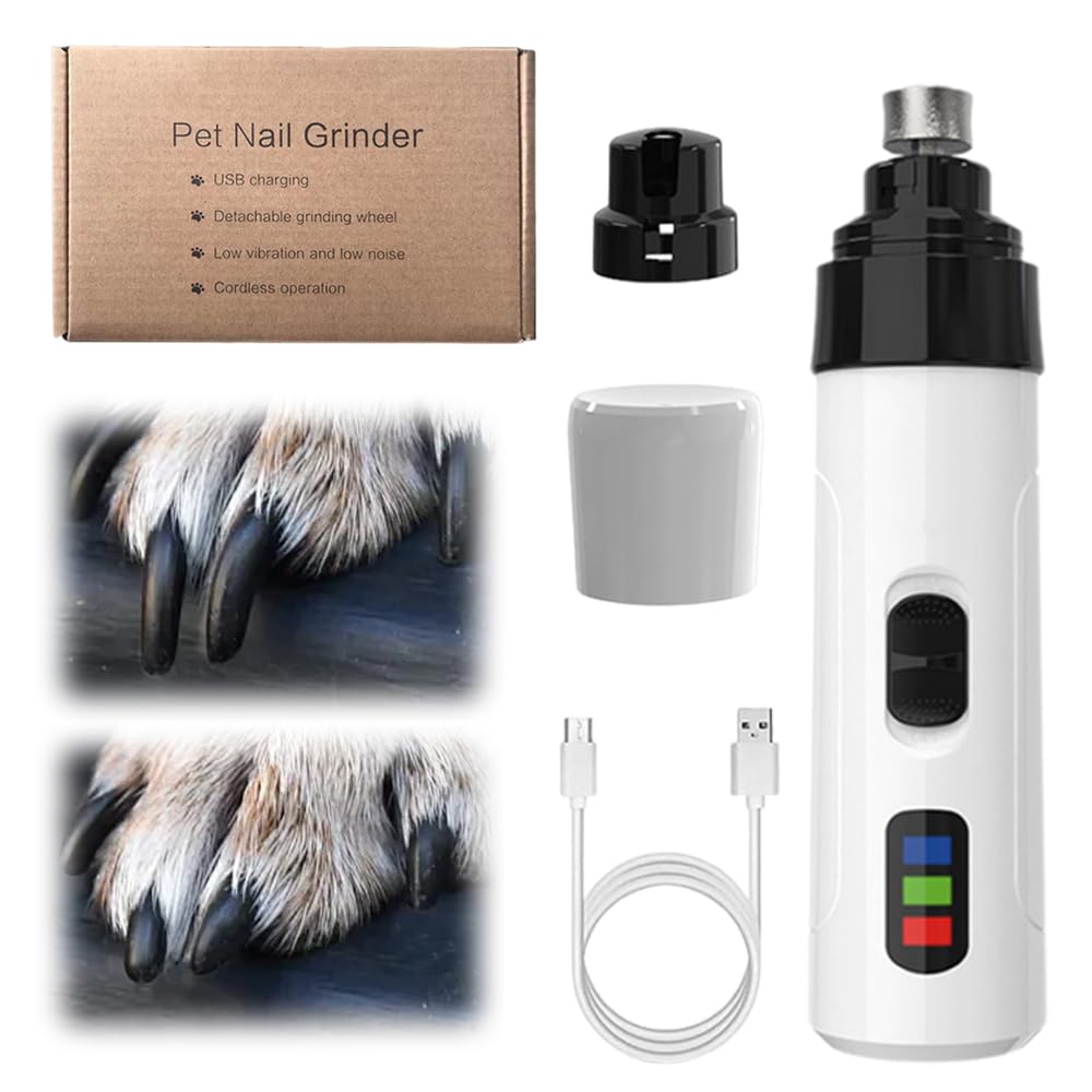 Silent Rechargeable Electric Dog Nail Grinder Z335