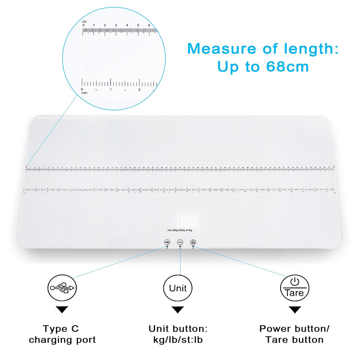 Digital Pet Scale 220lbs D26368