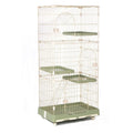 Foldable 4 Tier Detachable Cat Cage with Hammock I33566