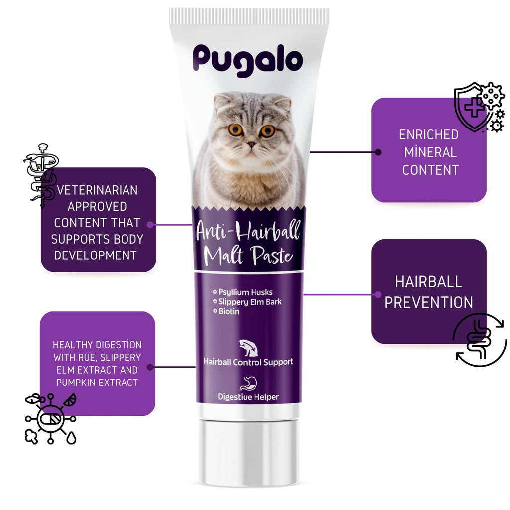 Cat Hairball Remedy Gel 100ml Malt Paste N489