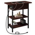 Narrow Side Table with Storage E5765