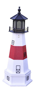 70" Tall Solar LED Outdoor Lighthouse with Base J406