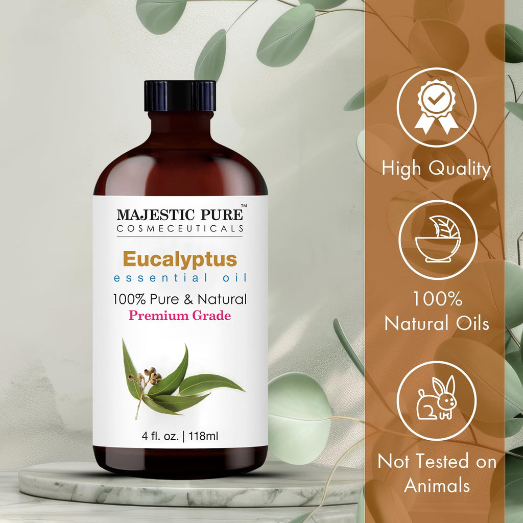 Eucalyptus and Frankincense Essential Oil 4 Fl Oz J490