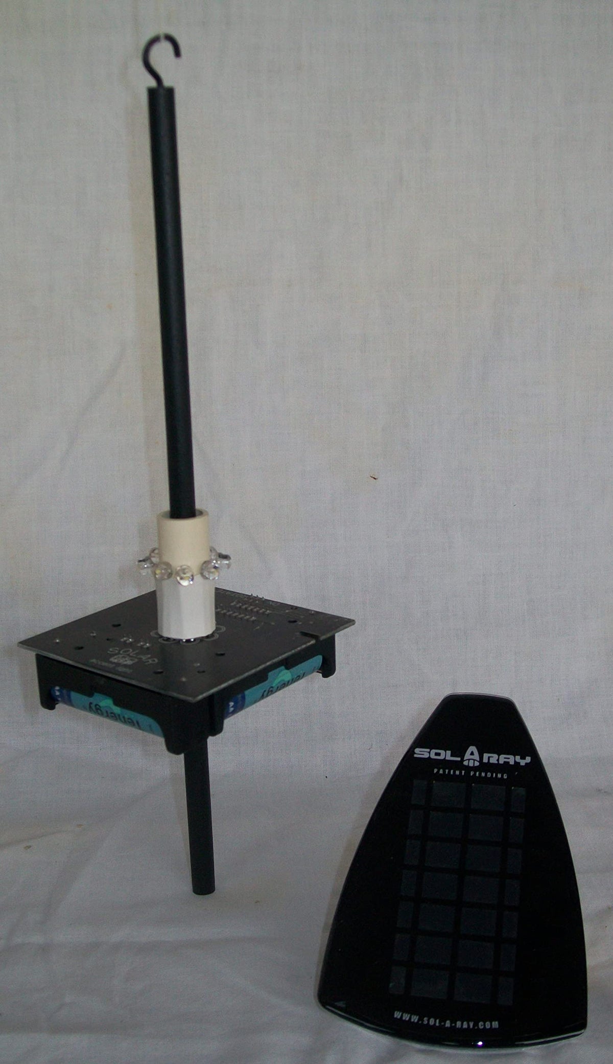 70" Tall Solar LED Outdoor Lighthouse with Base J406
