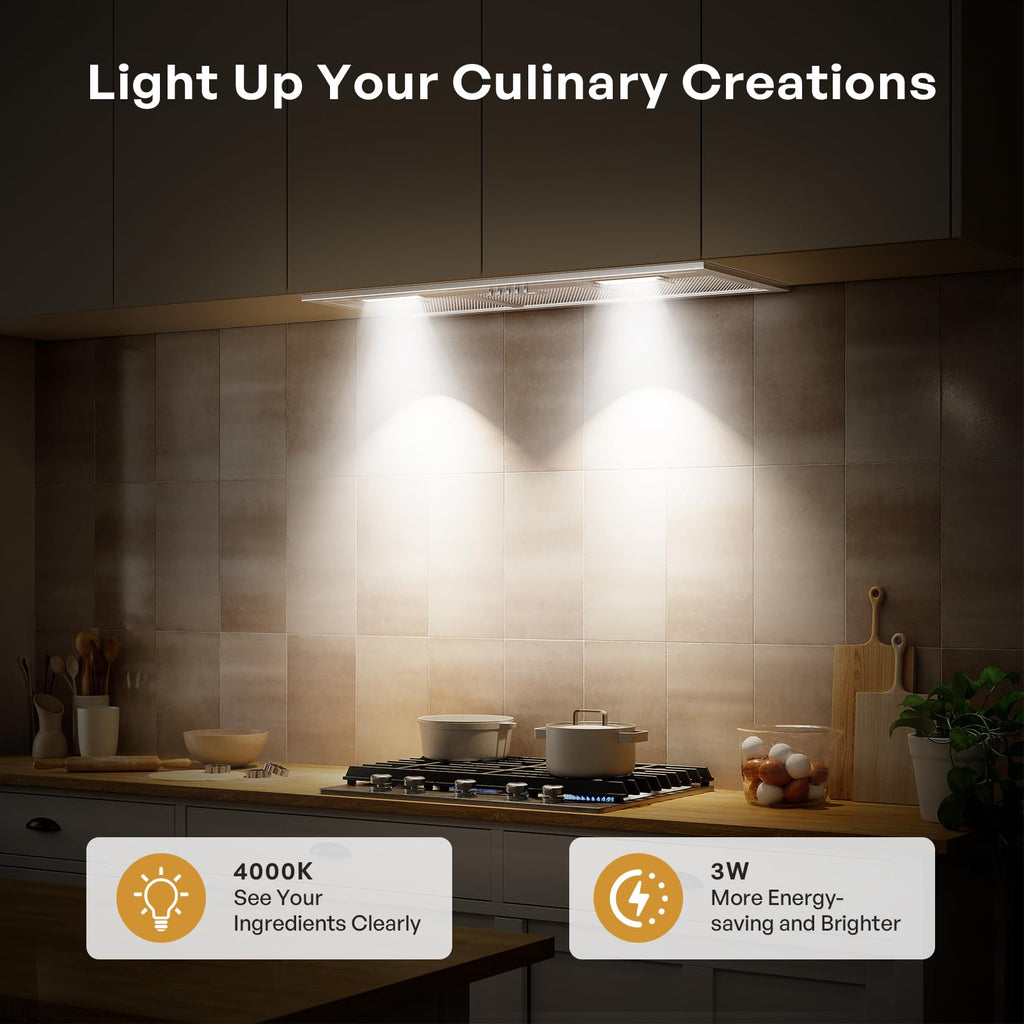 36 Inch 900 CFM Stainless Steel Range Hood Insert F198