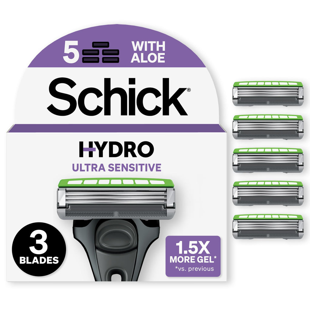 3-Blade Sensitive Razor Refills 5 ct T397765