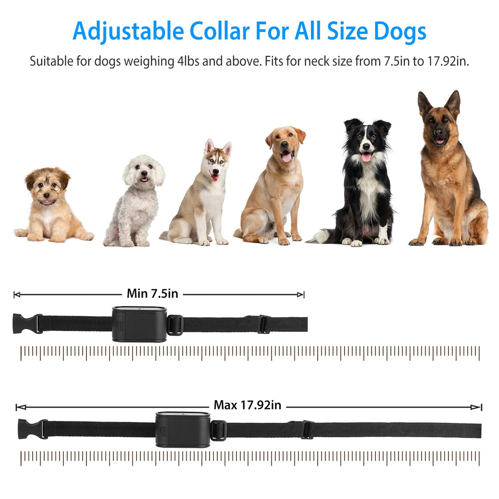 Electric Dog Fence System with 2 Waterproof Collar K57604