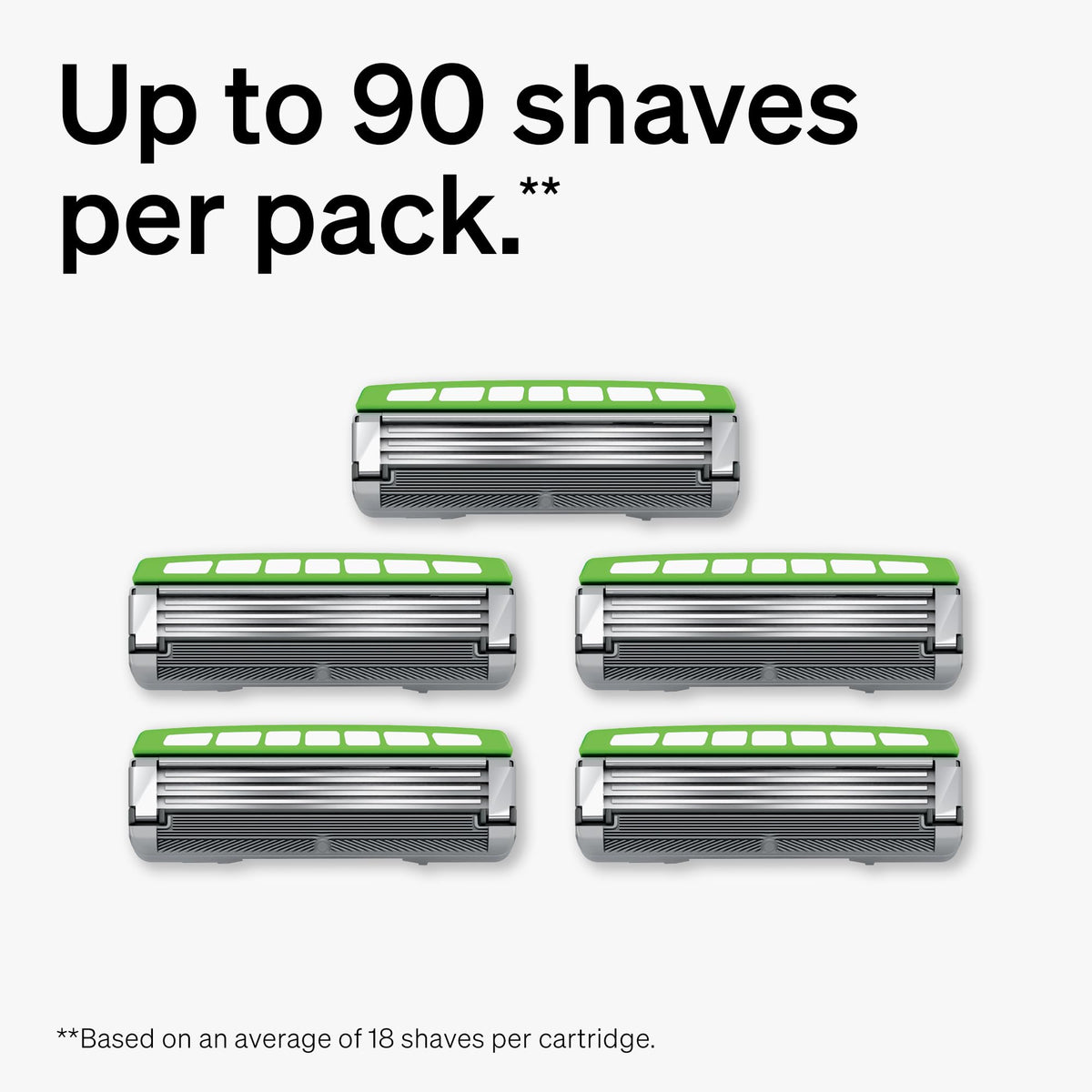 3-Blade Sensitive Razor Refills 5 ct T397765