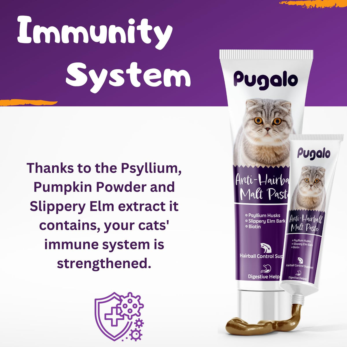 Cat Hairball Remedy Gel 100ml Malt Paste N489