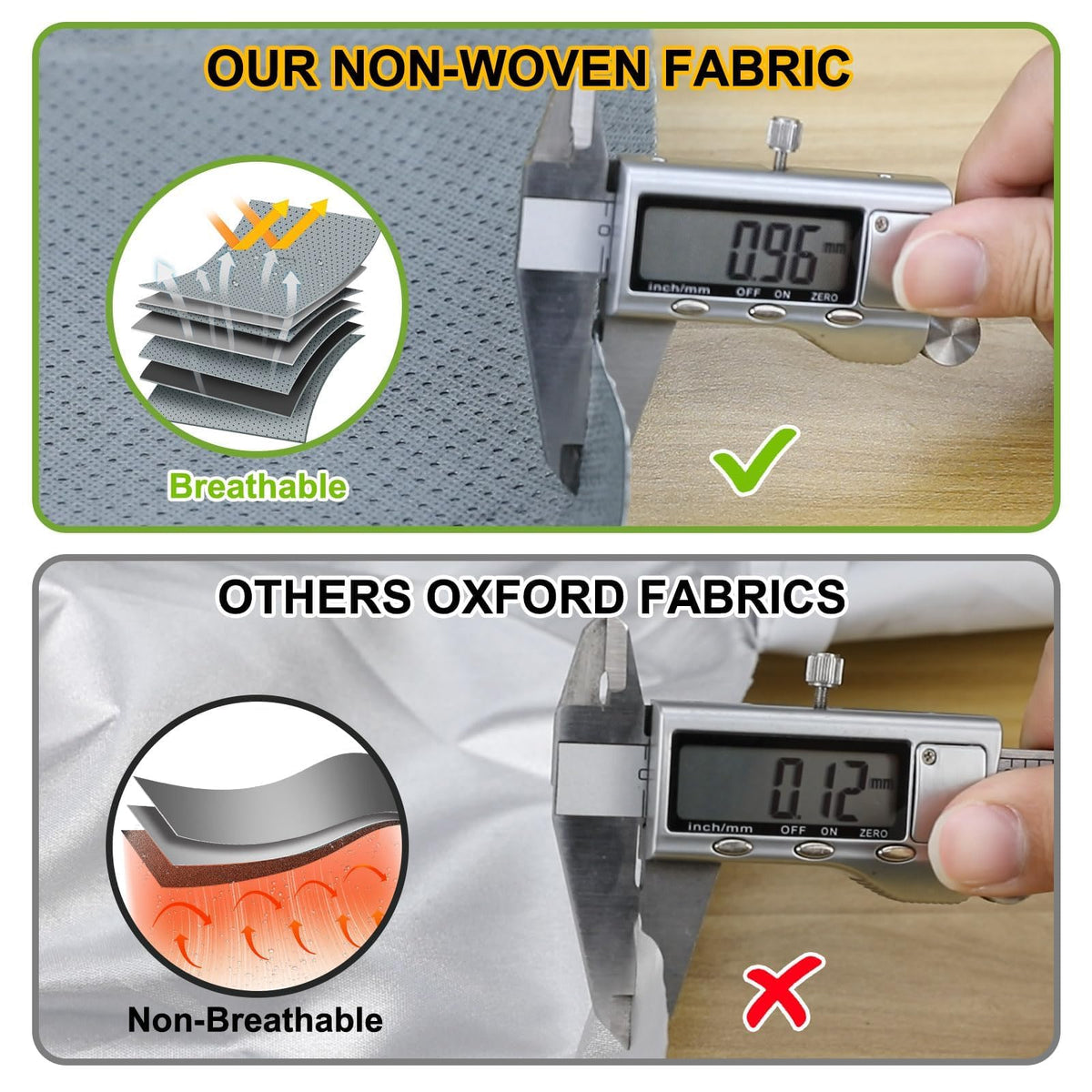 14-16ft 8 Layers Heavy Duty RV Cover V616219