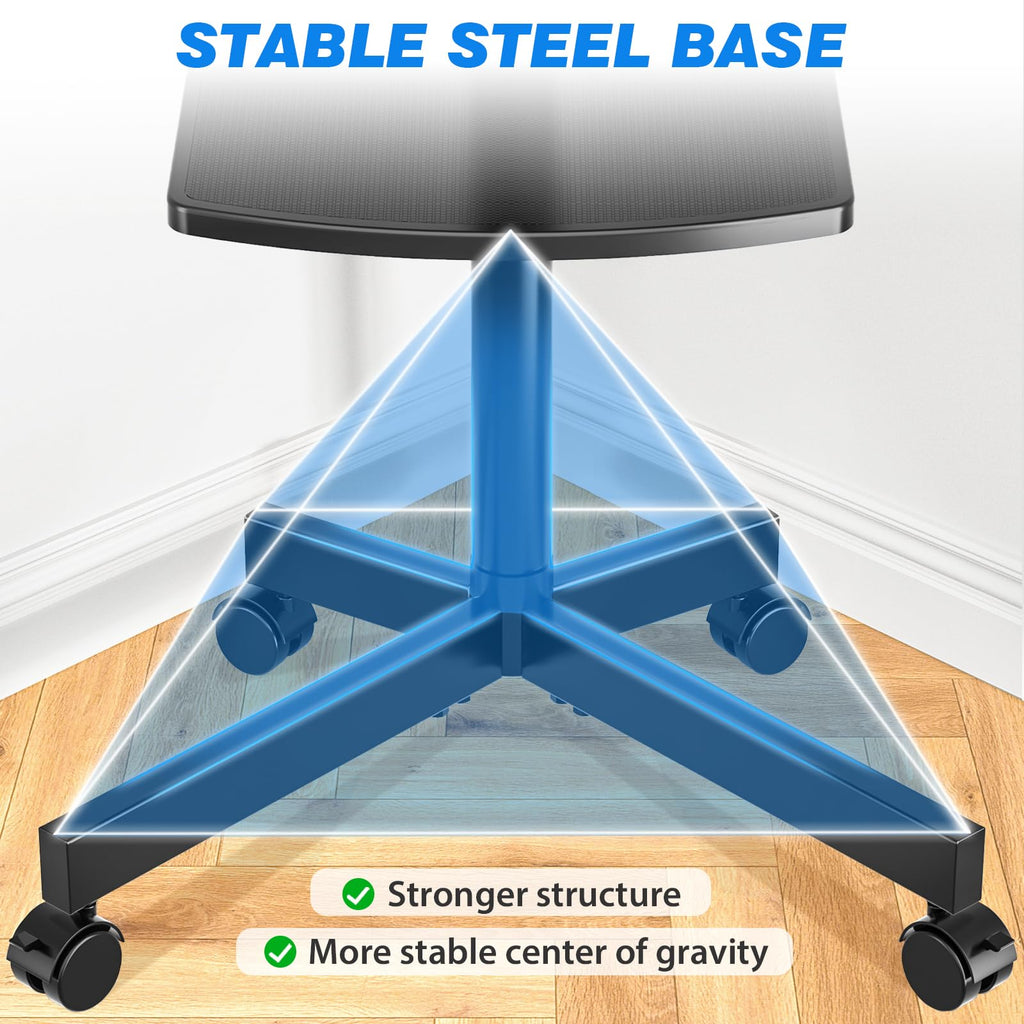 Mobile TV Stand for 23-65 Inch Flat Curved TVs Black P2362