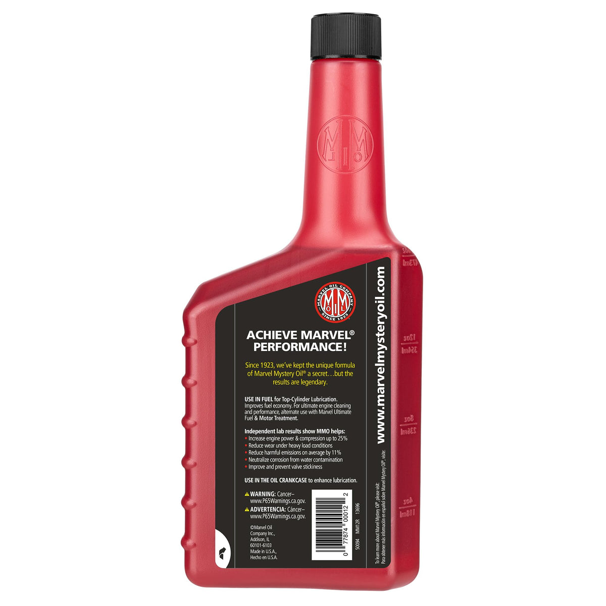 Motor Oil Treatment 16 oz Pack of 2 Y3984