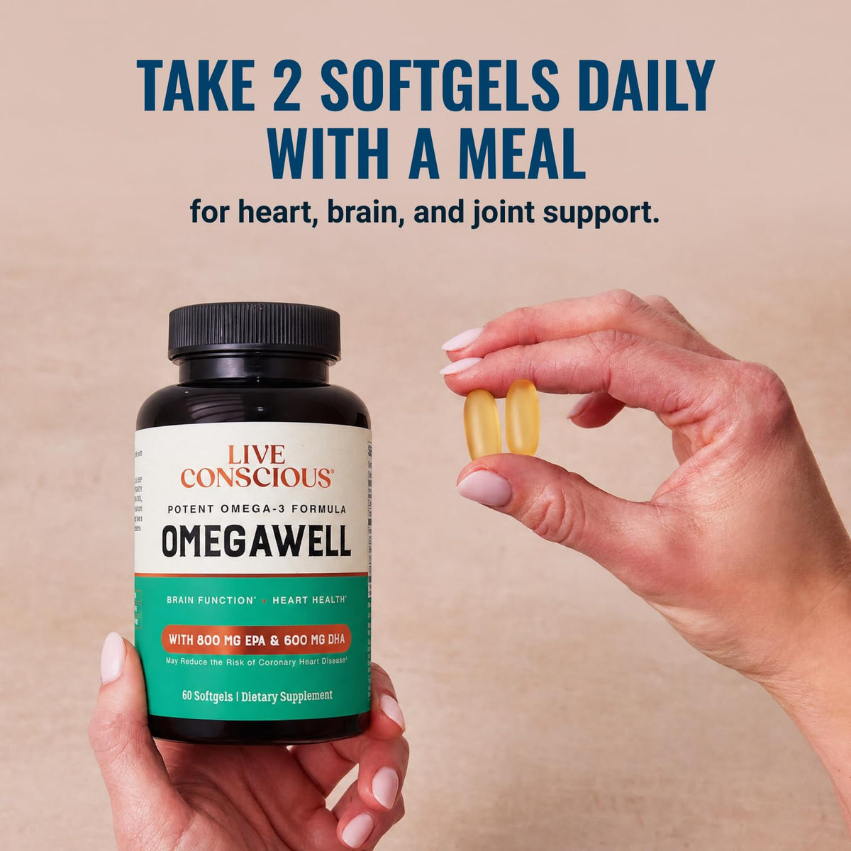 Omega 3 Fish Oil 2000mg Softgels S94753