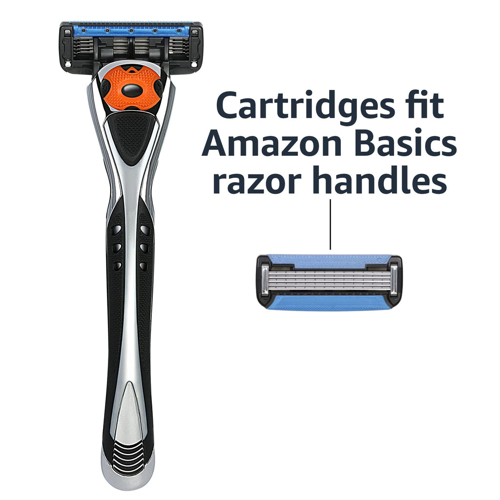 5-Blade Razor with Beard Trimmer and 2 Cartridges M485