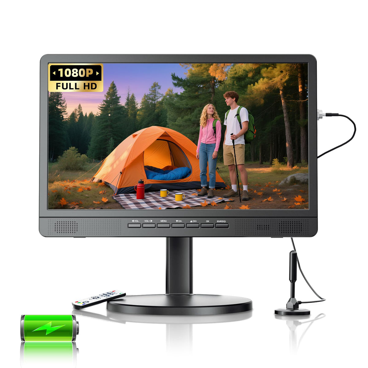 18.5" Portable TV with Antenna X2706