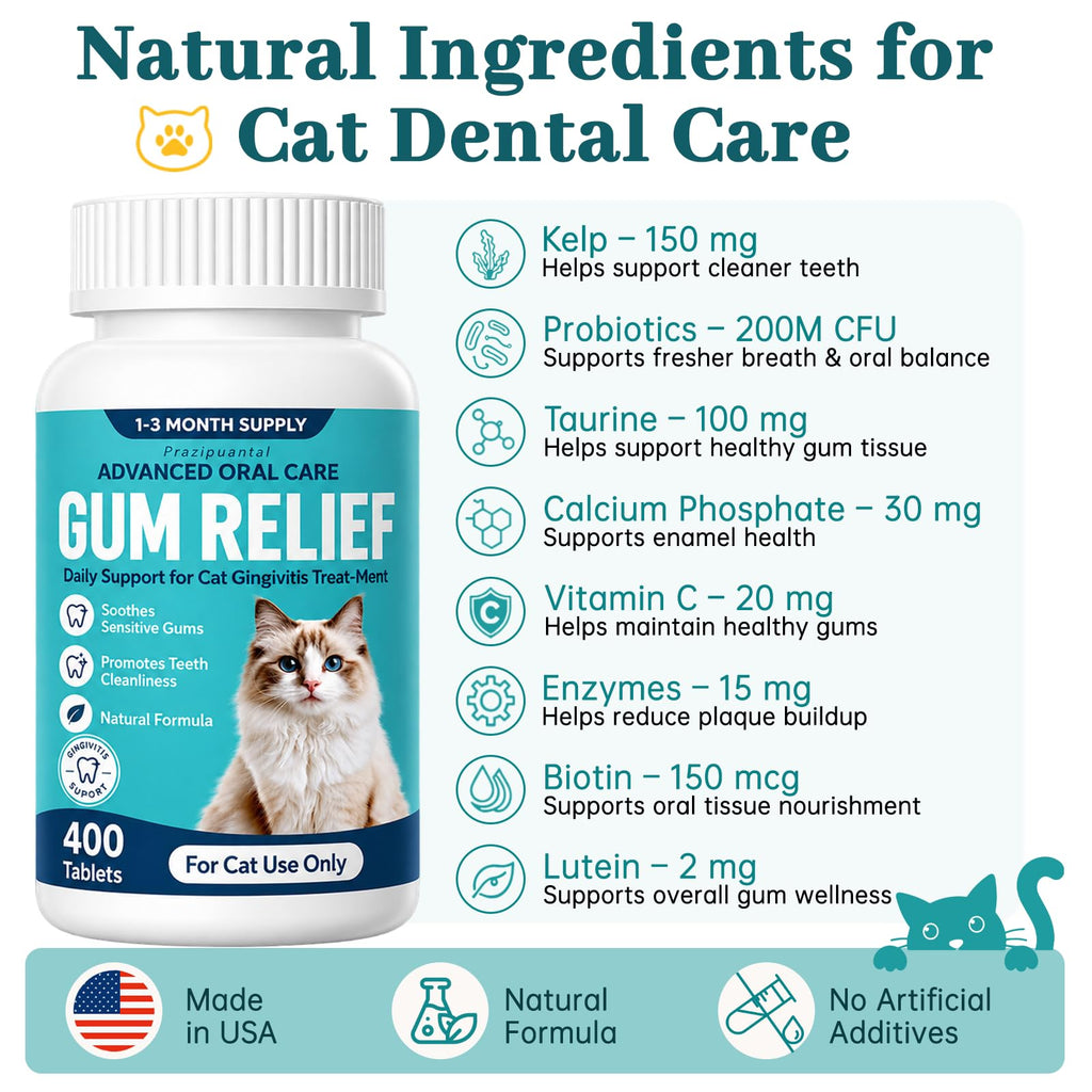 Cat Dental Care Oral Health E5347