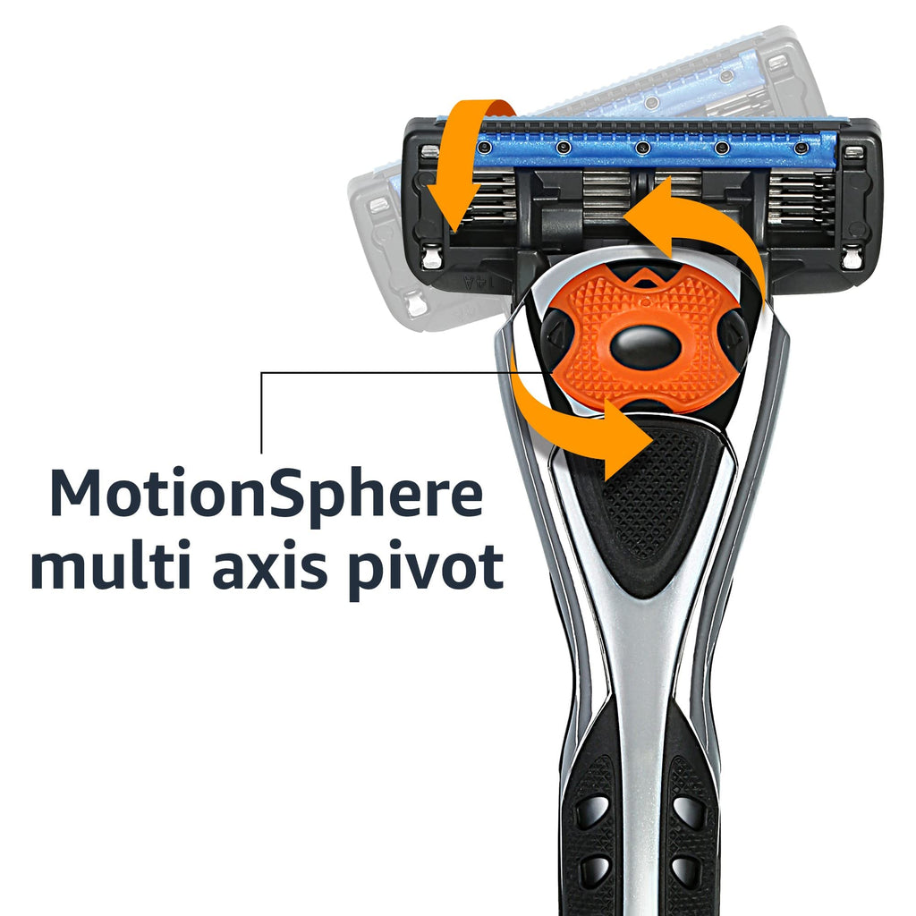 5-Blade Razor with Beard Trimmer and 2 Cartridges M485