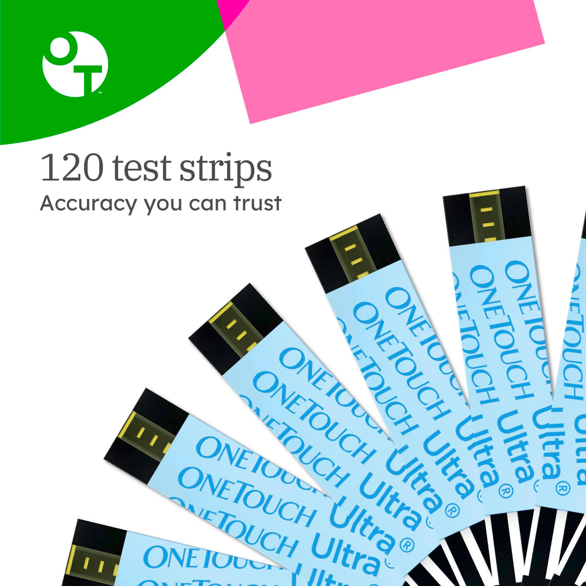 120 Count Blood Glucose Test Strips O315352