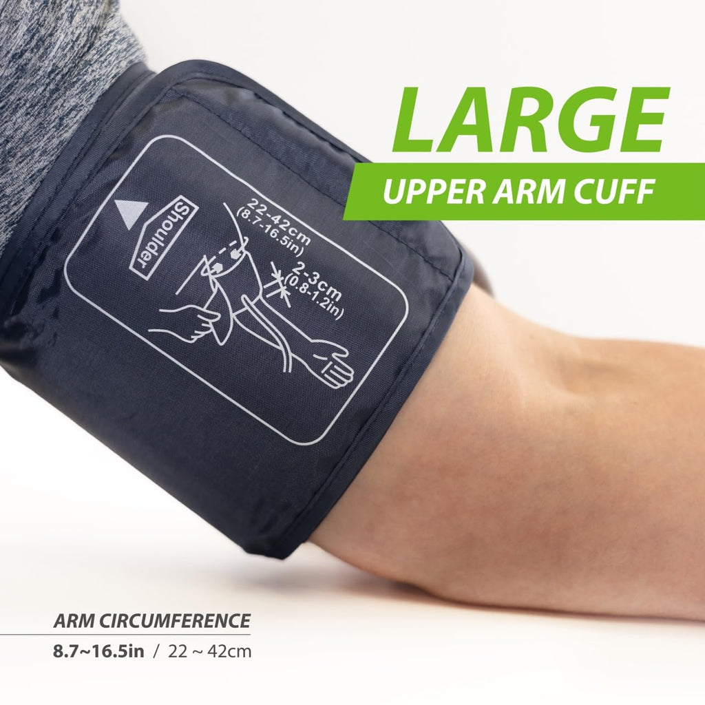 Upper Arm Blood Pressure Monitor with Arm Cuff P2765