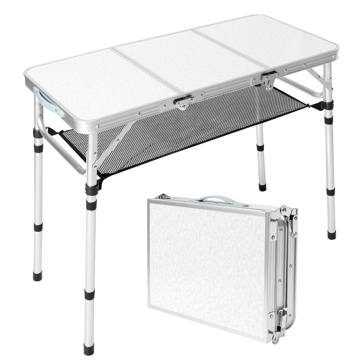 Folding Camping Table with Adjustable Height G173137