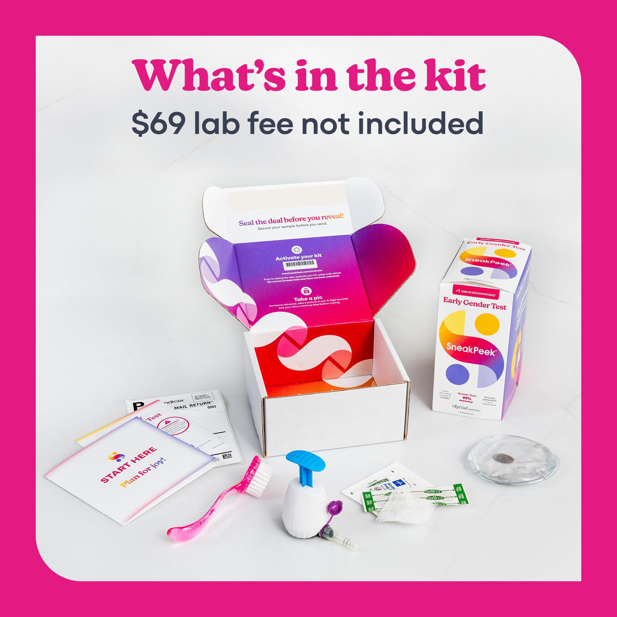 6-Week Early Gender Test Kit O668